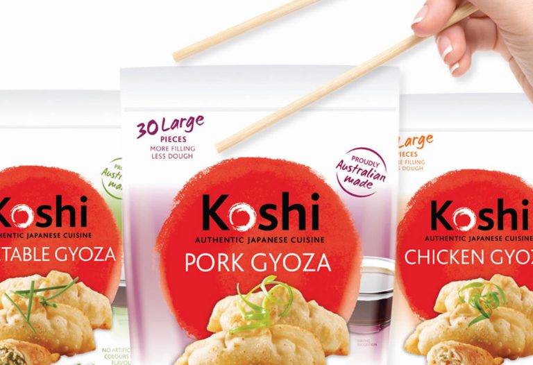 Koshi Sushi marketing collateral design